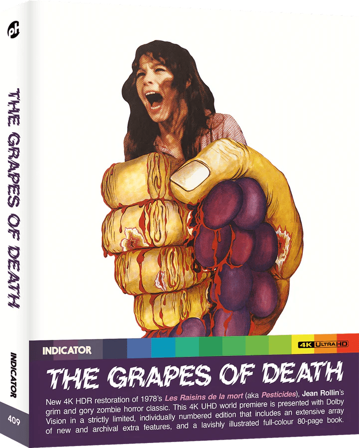 The Grapes of Death (4K UHD, Limited Edition) - New 4K UHD