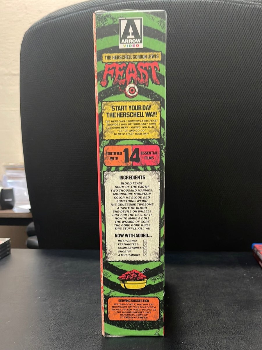 The Herschell Gordon Lewis Feast Limited Edition (Cereal Box) USED