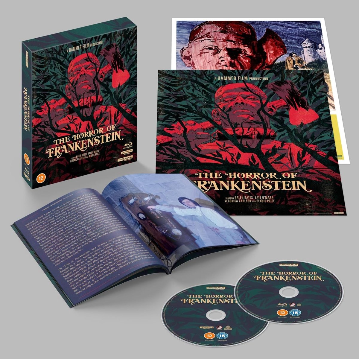 The Horror of Frankenstein (4K UHD, Limited Collector's Edition, Region Free/B) - New 4K UHD