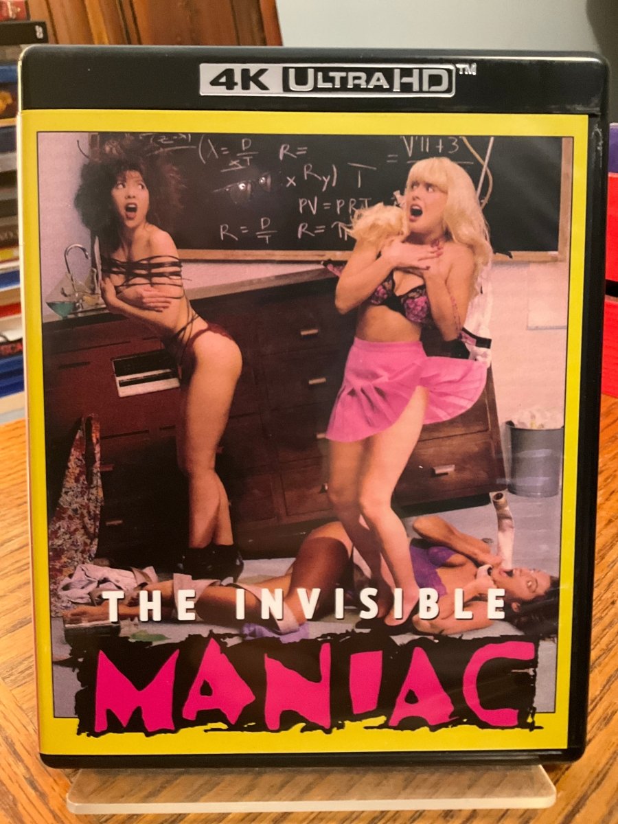 The Invisible Maniac (4K UHD) w/SLIP USED - Used 4K UHD