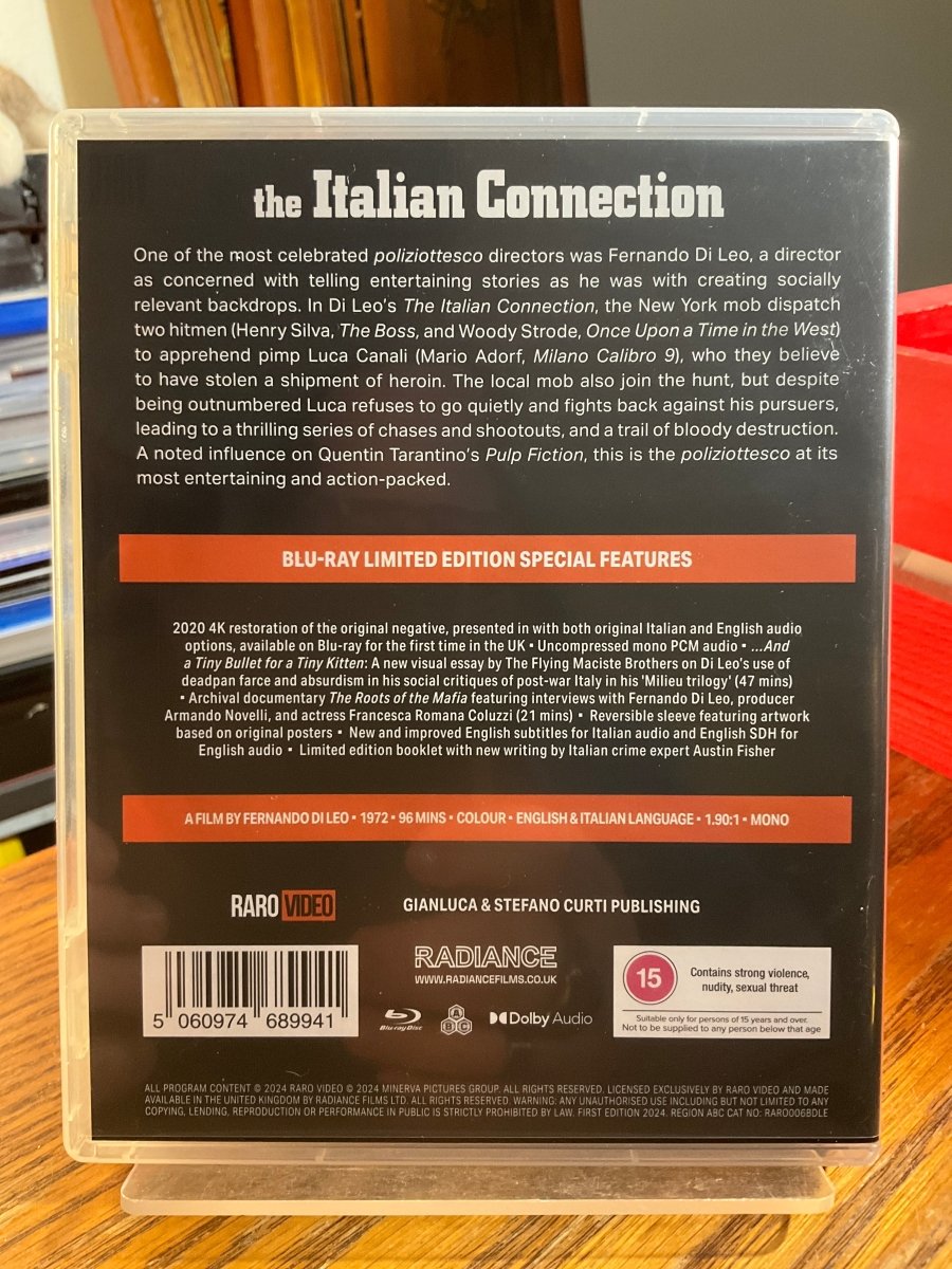 The Italian Connection (Limited Edition, Region Free) USED - Used Blu - Ray