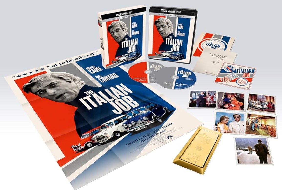 The Italian Job (4K UHD, UK Limited Collector's Edition, Region Free/B)