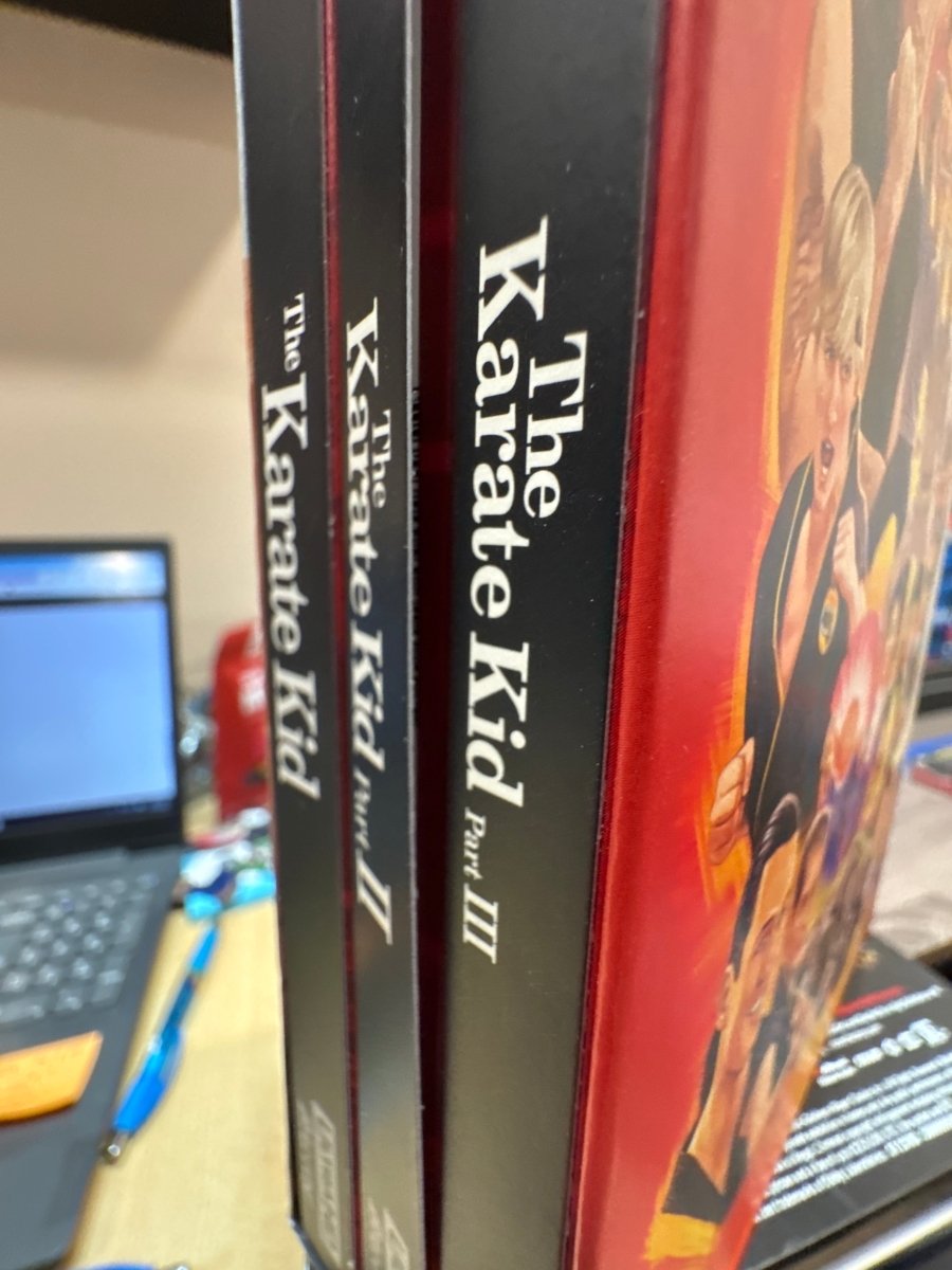 The Karate Kid (3-Movie Collection, 4K UHD) w/SLIPCASE USED