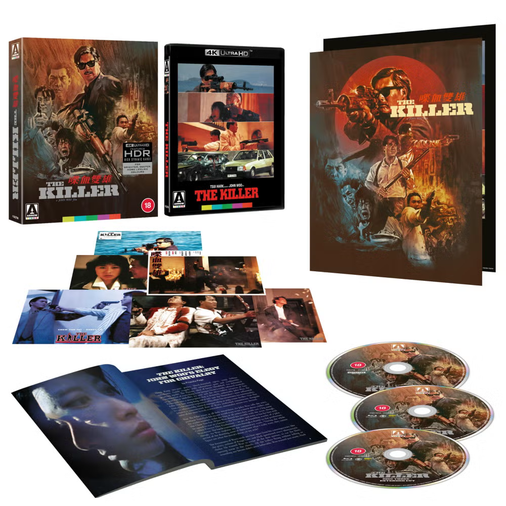 The Killer (Arrow UK, 4K UHD, Limited Edition, Region Free/B)