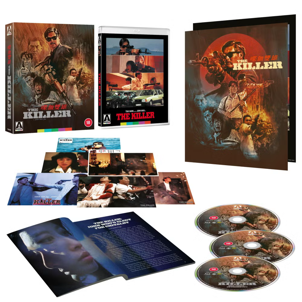 The Killer (Arrow UK, Blu-Ray, Limited Edition, Region B)