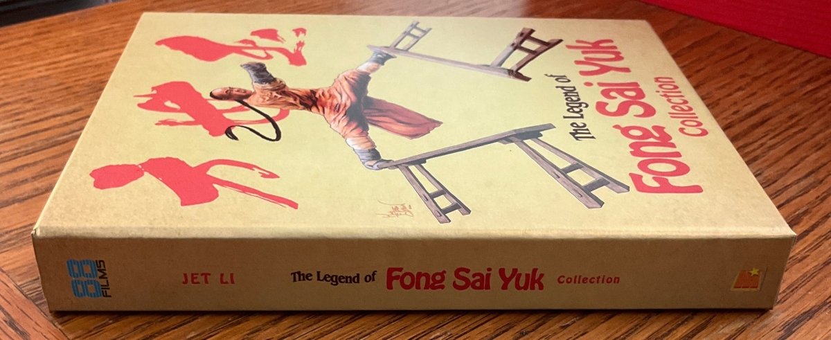 The Legend of Fong Sai Yuk 1 & 2 (4K UHD, Deluxe Limited Edition, Region Free) USED