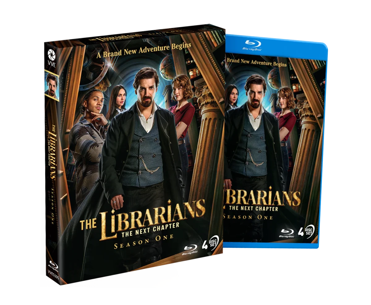 The Librarians: The Next Chapter - Season One (Region Free) w/SLIP - New Blu - Ray