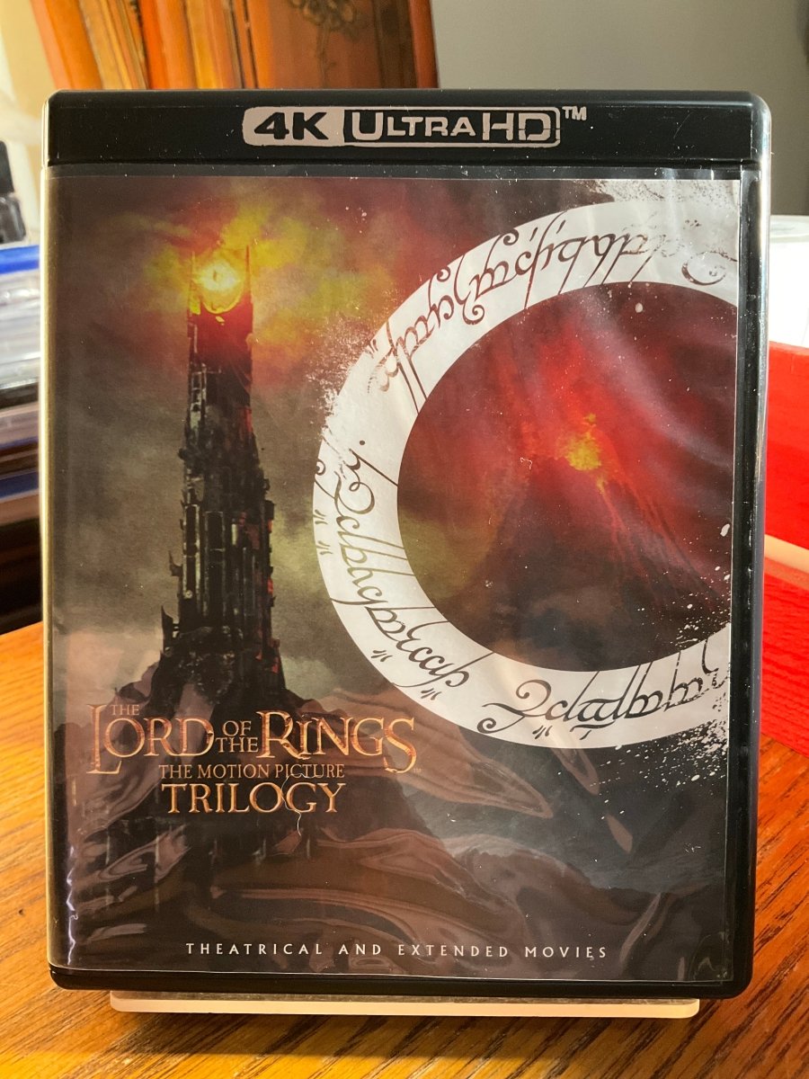 The Lord of the Rings Motion Picture Trilogy 4K UHD (Extended + Theatrical) USED