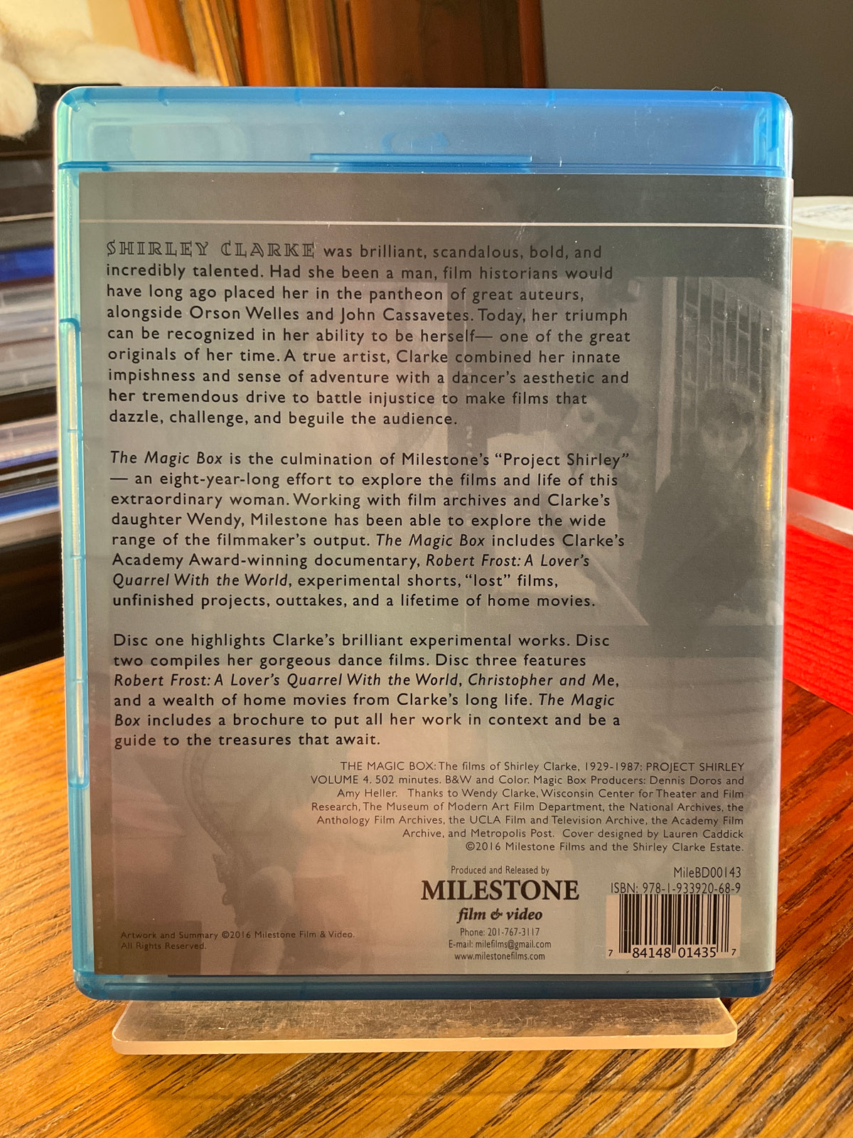 The Magic Box: The Films of Shirley Clarke. 1927-1986: Project Shirley Volume 4 USED