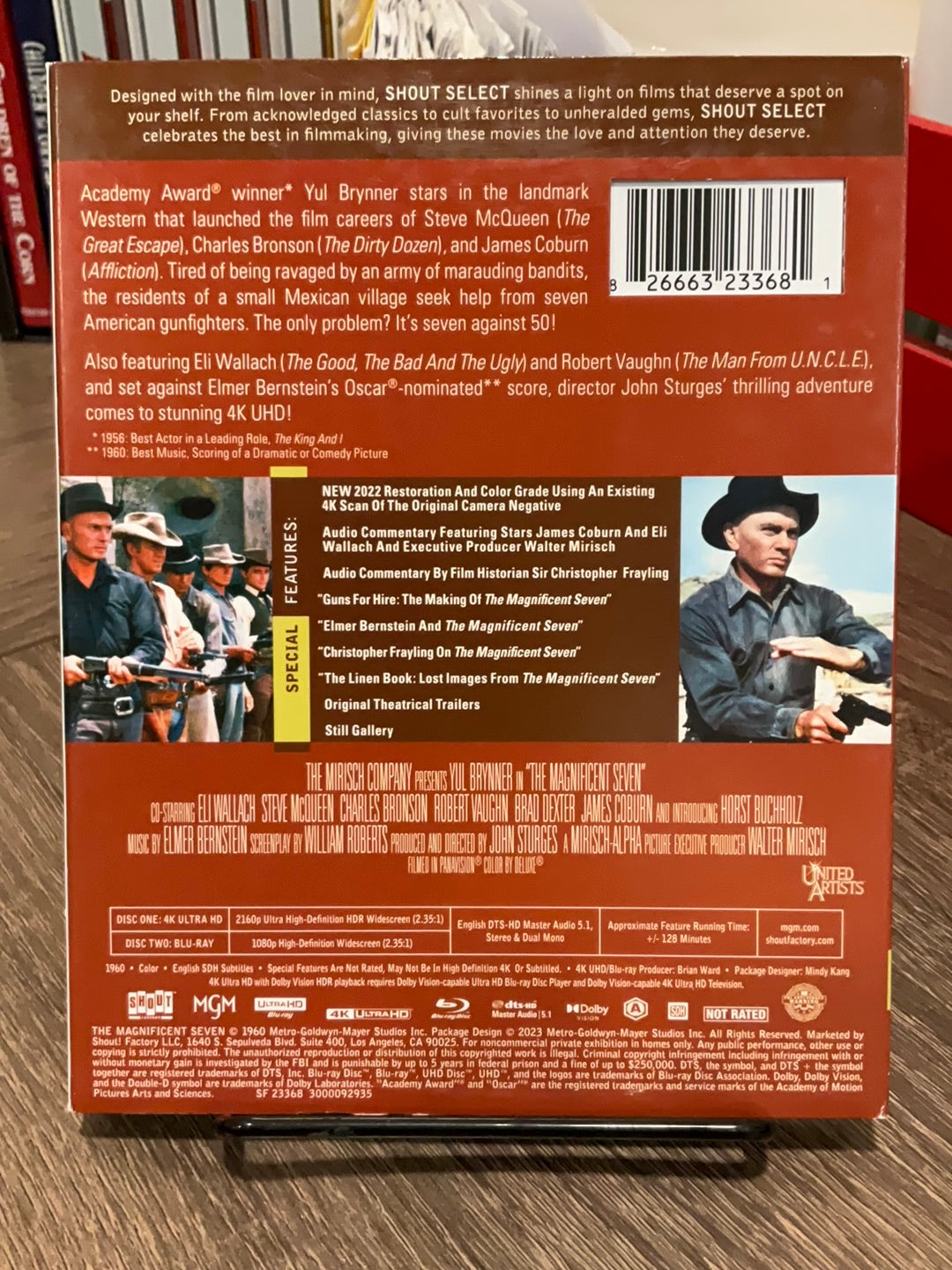 The Magnificent Seven (4K UHD) w/SLIP USED