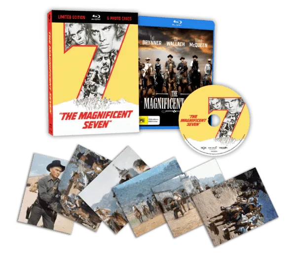 The Magnificent Seven (Limited Hardcase Edition, Region Free) w/SLIP
