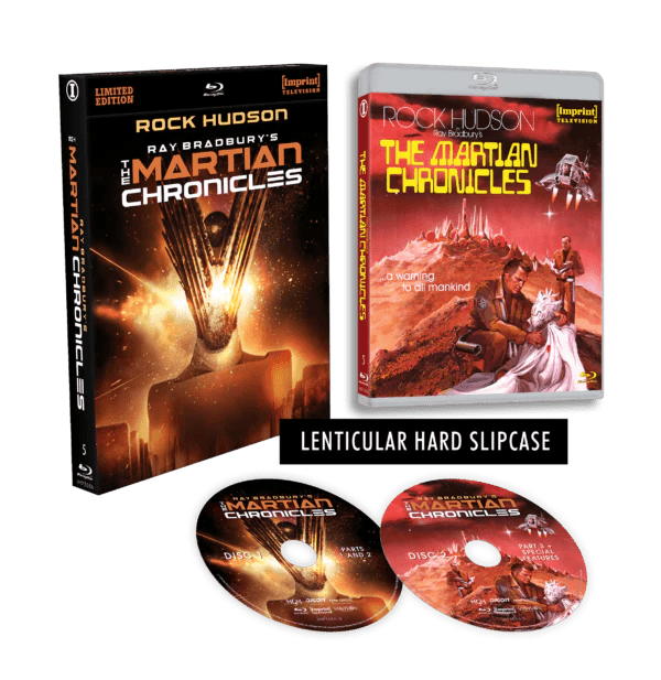 The Martian Chronicles (Limited Lenticular Edition, Region Free) - New Blu - Ray