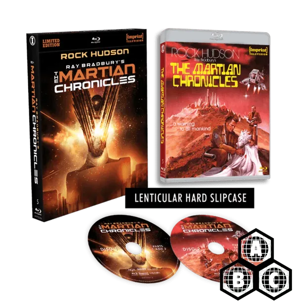 The Martian Chronicles (Limited Lenticular Edition, Region Free) - New Blu - Ray