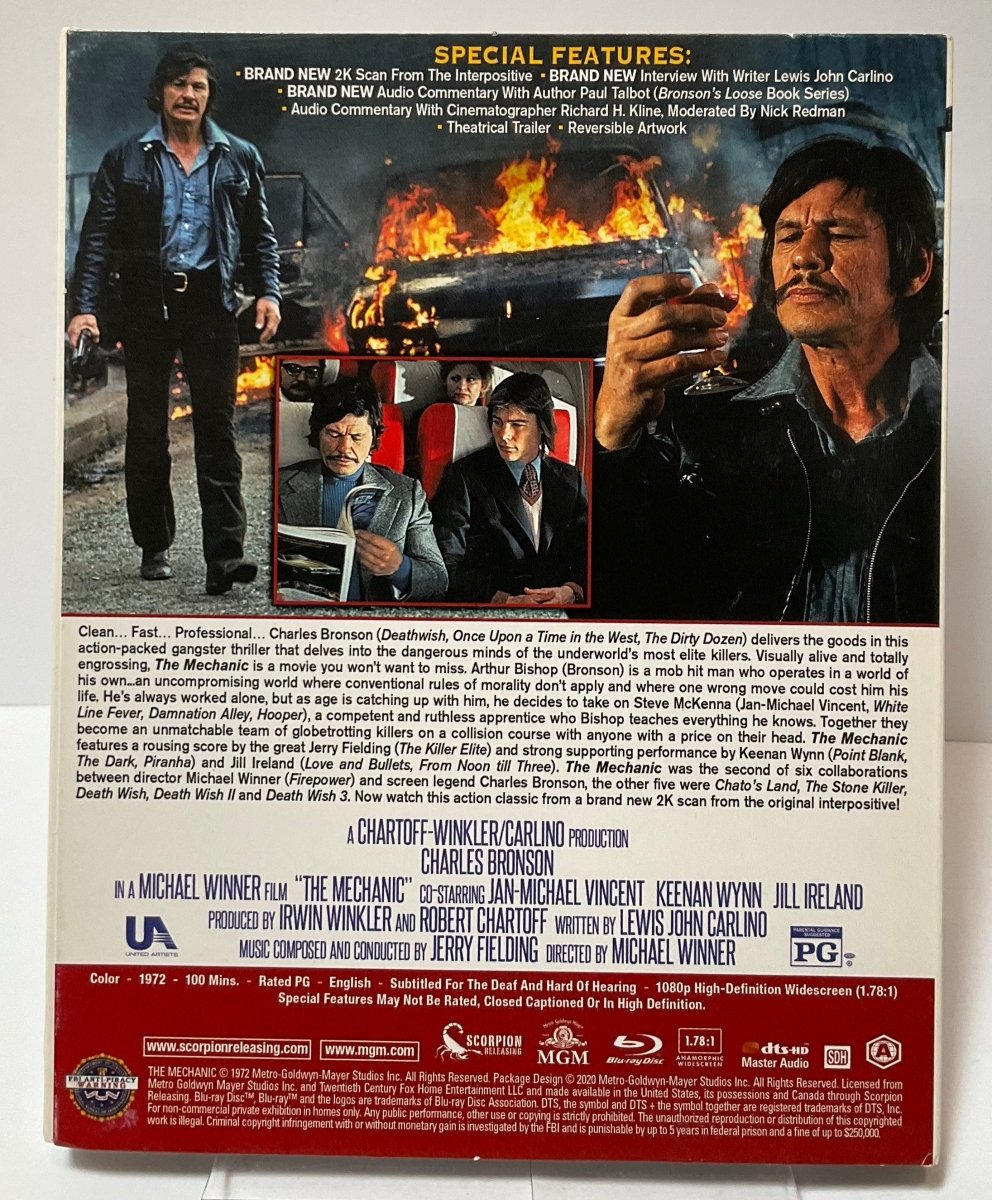 The Mechanic w/SLIP USED - Used Blu - Ray