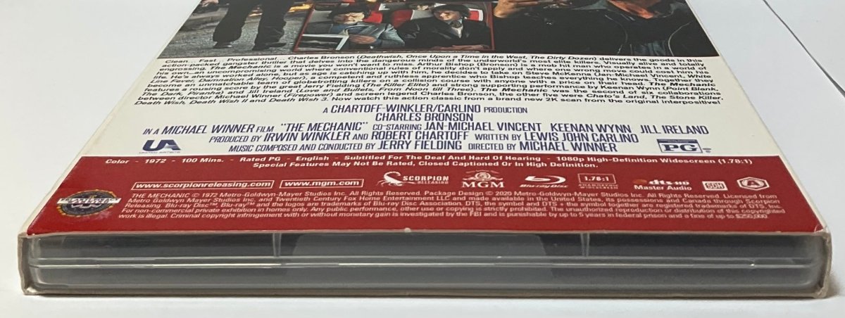 The Mechanic w/SLIP USED - Used Blu - Ray