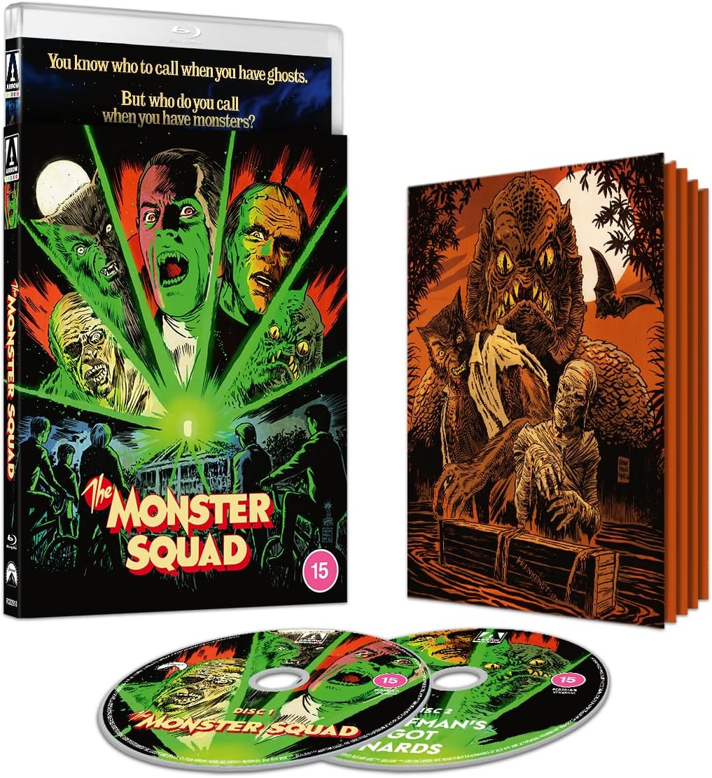 The Monster Squad (Blu-ray, Arrow UK Limited Edition, Region B)
