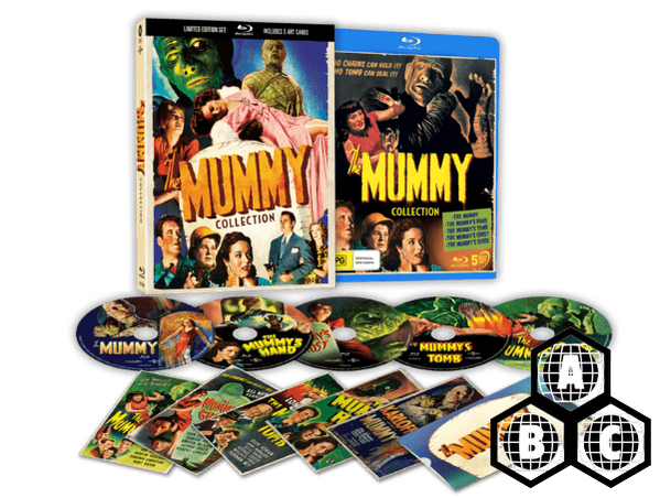 The Mummy Collection (Limited Edition w/Lenticular Hardcase, Region Free) - New Blu - Ray