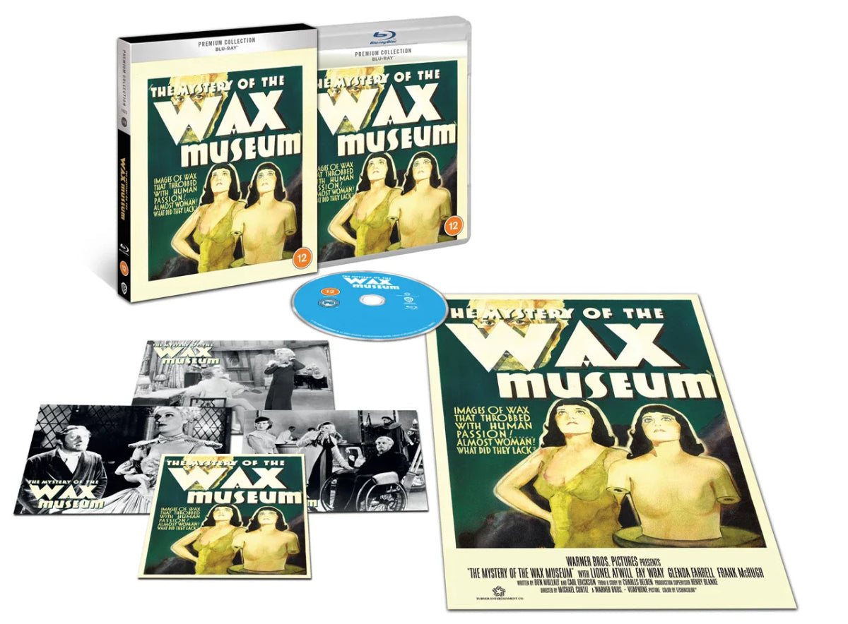 The Mystery of the Wax Museum (UK WB Premium Collection, Region Free) w/SLIP