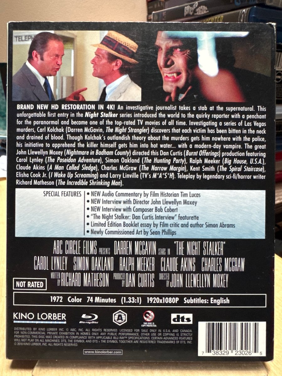 The Night Stalker w/SLIP USED - Used Blu-Ray