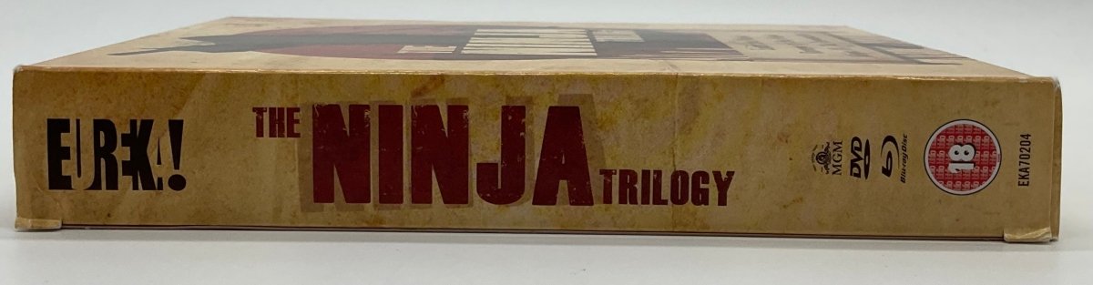 The Ninja Triology (Enter The Ninja / Revenge of the Ninja / Ninja III: The Domination, Region B) USED - Used Blu - Ray