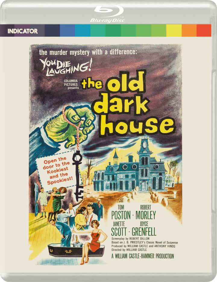 The Old Dark House (1963, Region Free) - New Blu - Ray