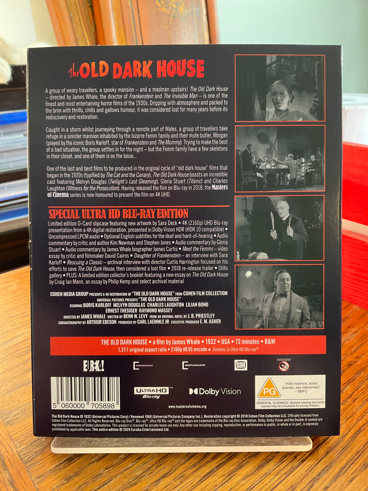 The Old Dark House (4K UHD, Limited Edition, Region Free) w/SLIP USED