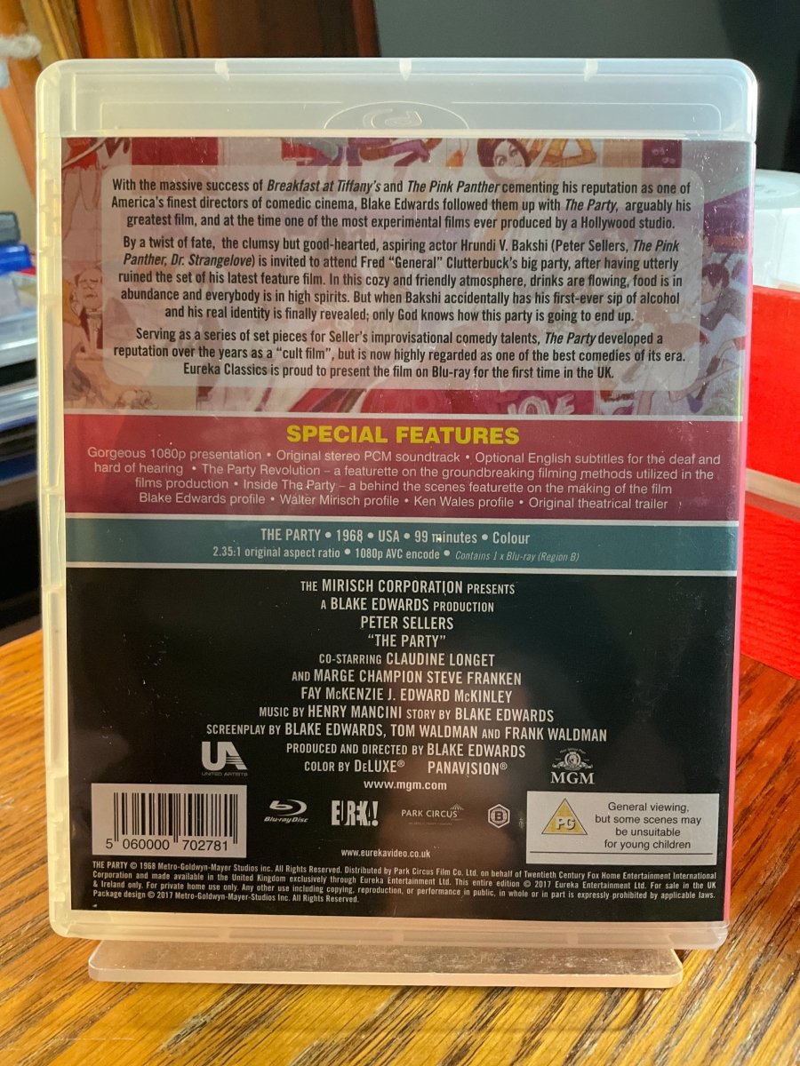 The Party (Region B) USED - Used Blu-Ray