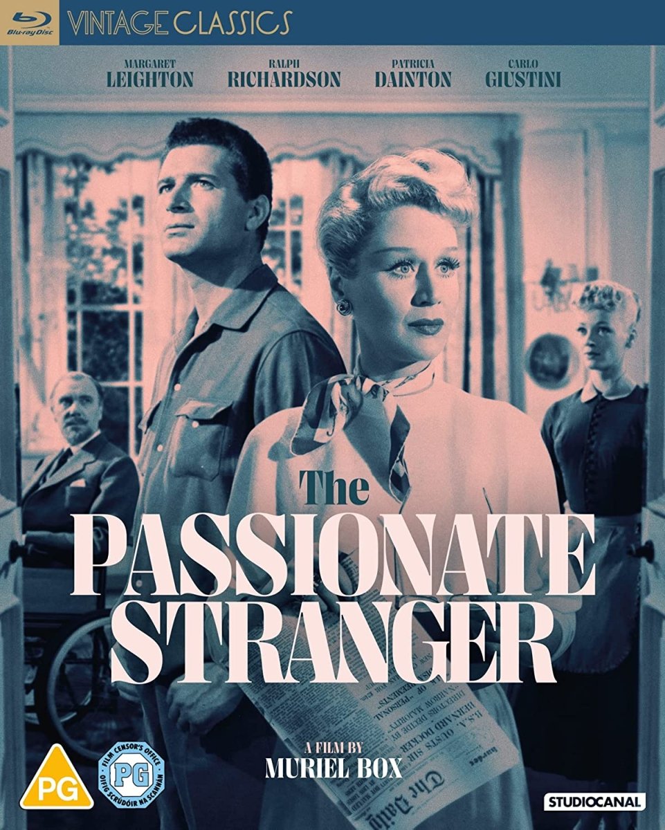 The Passionate Stranger (Region B) w/SLIP - New Blu - Ray