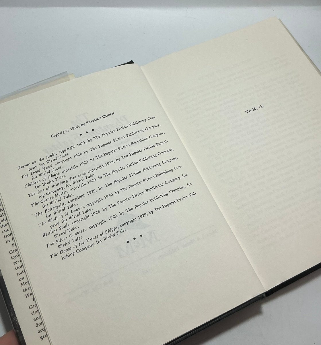 The Phantom Fighter (1st Edition, Arkham House, HC) w/Dustcover USED - Books