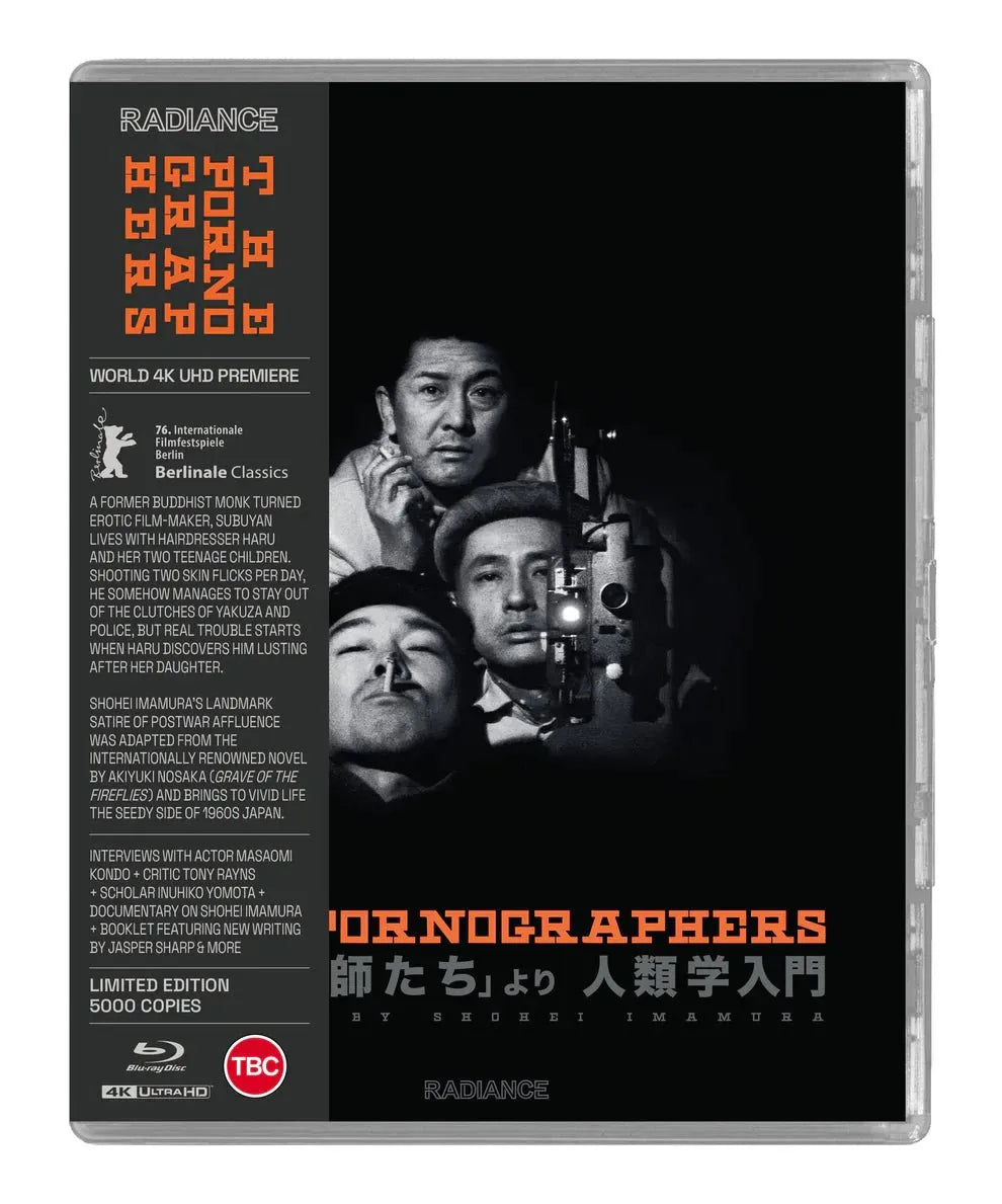 The Pornographers (4K UHD, UK Limited Edition, Region Free/Region B)