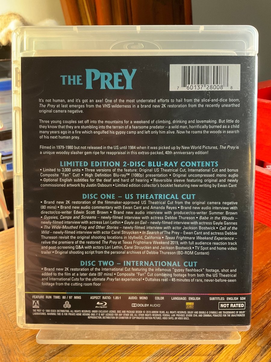 The Prey w/BOOKLET USED