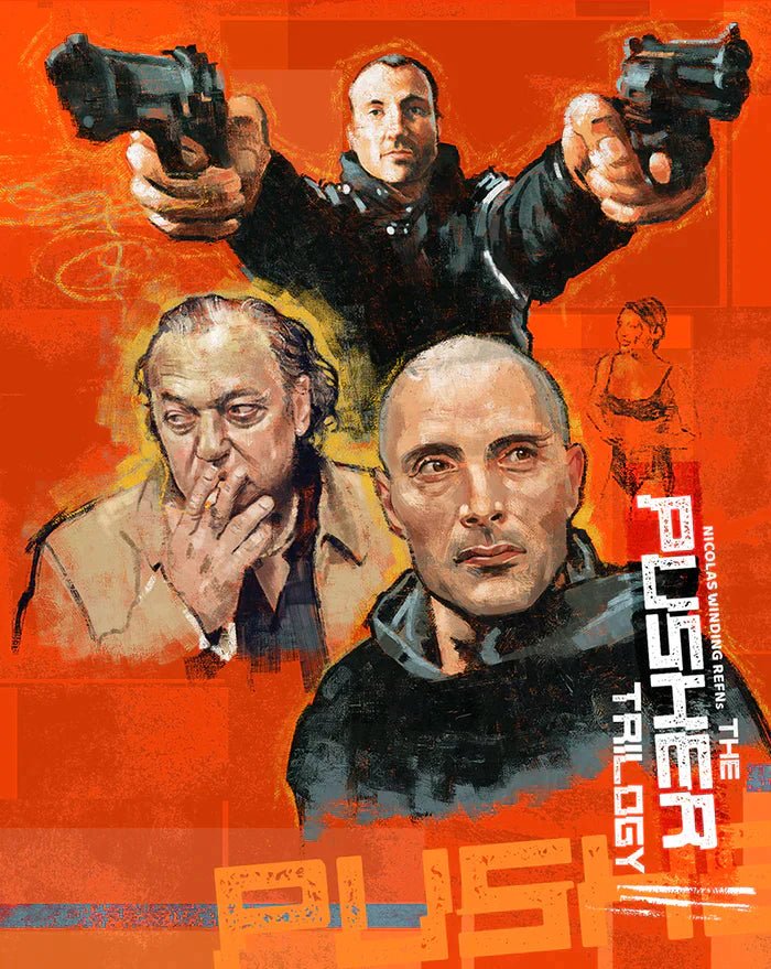 The Pusher Trilogy (Region Free) - New Blu - Ray