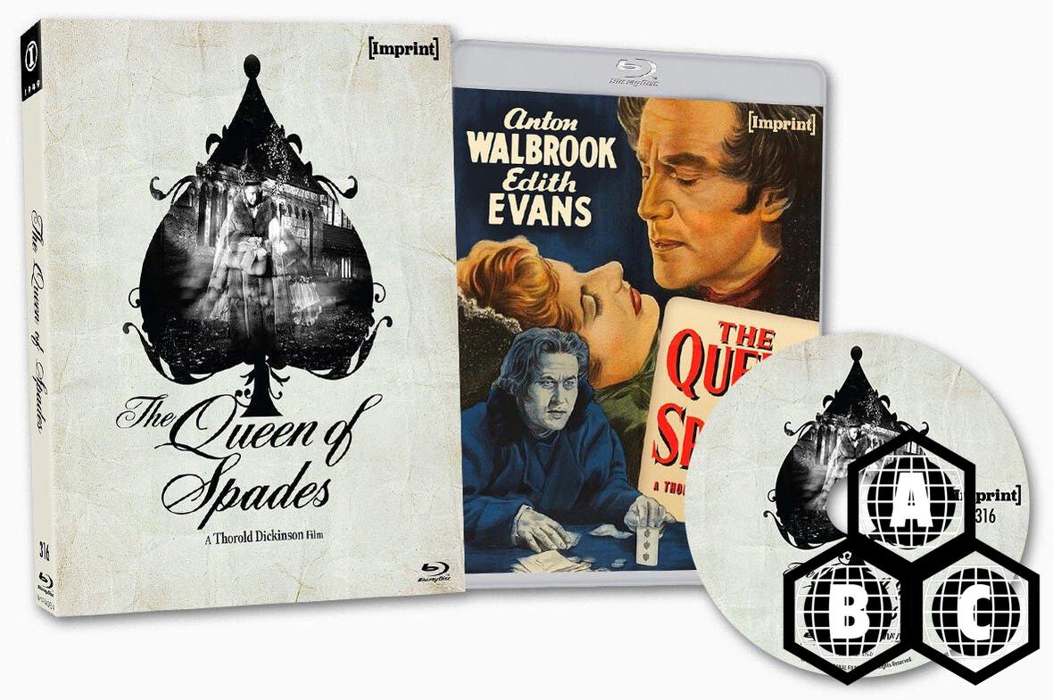 The Queen of Spades (Limited Edition, Region Free) w/SLIP - New Blu - Ray