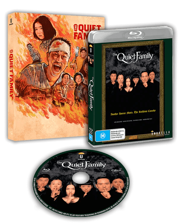 The Quiet Family (Region Free) w/SLIP - New Blu - Ray