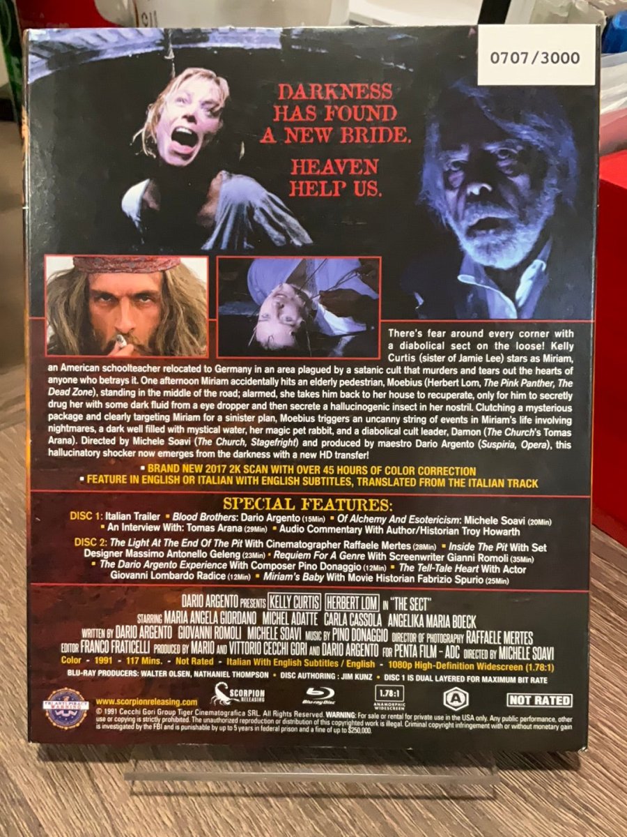 The Sect (Scorpion Releasing) w/SLIP USED