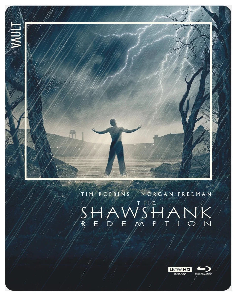 The Shawshank Redemption (UK 4K UHD, Film Vault Limited Edition Steelbook, Region Free) *one per customer