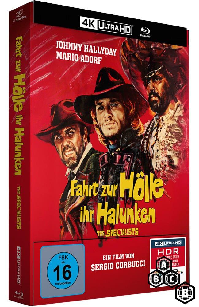 The Specialists (Fahrt zur Hölle, ihr Halunken) (4K UHD, Limited Edition Mediabook, Region Free/B) - New 4K UHD