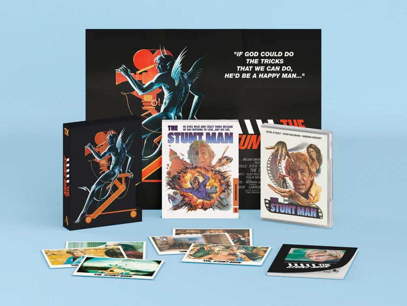 The Stunt Man (4K UHD/Blu - ray, UK Limited Edition, Region Free) - New 4K UHD