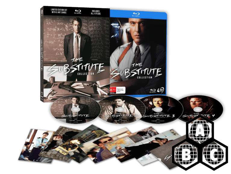 The Substitute Collection (Limited Edition w/Lenticular Hardcase, Region Free) - New Blu - Ray
