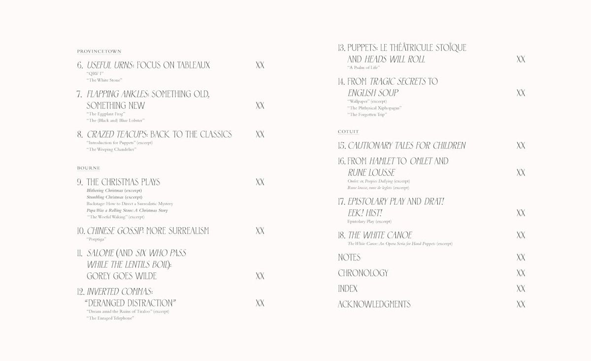 The Theatrical Adventures of Edward Gorey: Rare Drawings, Scripts, and Stories (HC) - Books