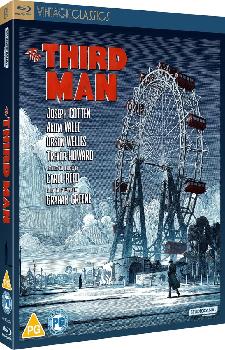 The Third Man (Blu - Ray, Region B) w/SLIP - New Blu - Ray