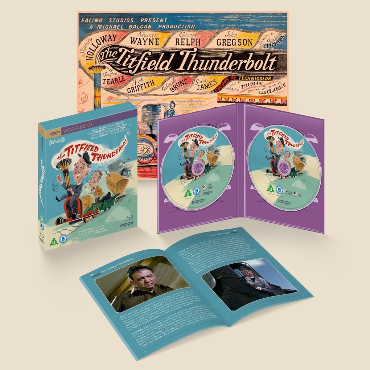 The Titfield Thunderbolt (4K UHD, Limited Collector's Edition, Region Free/B)