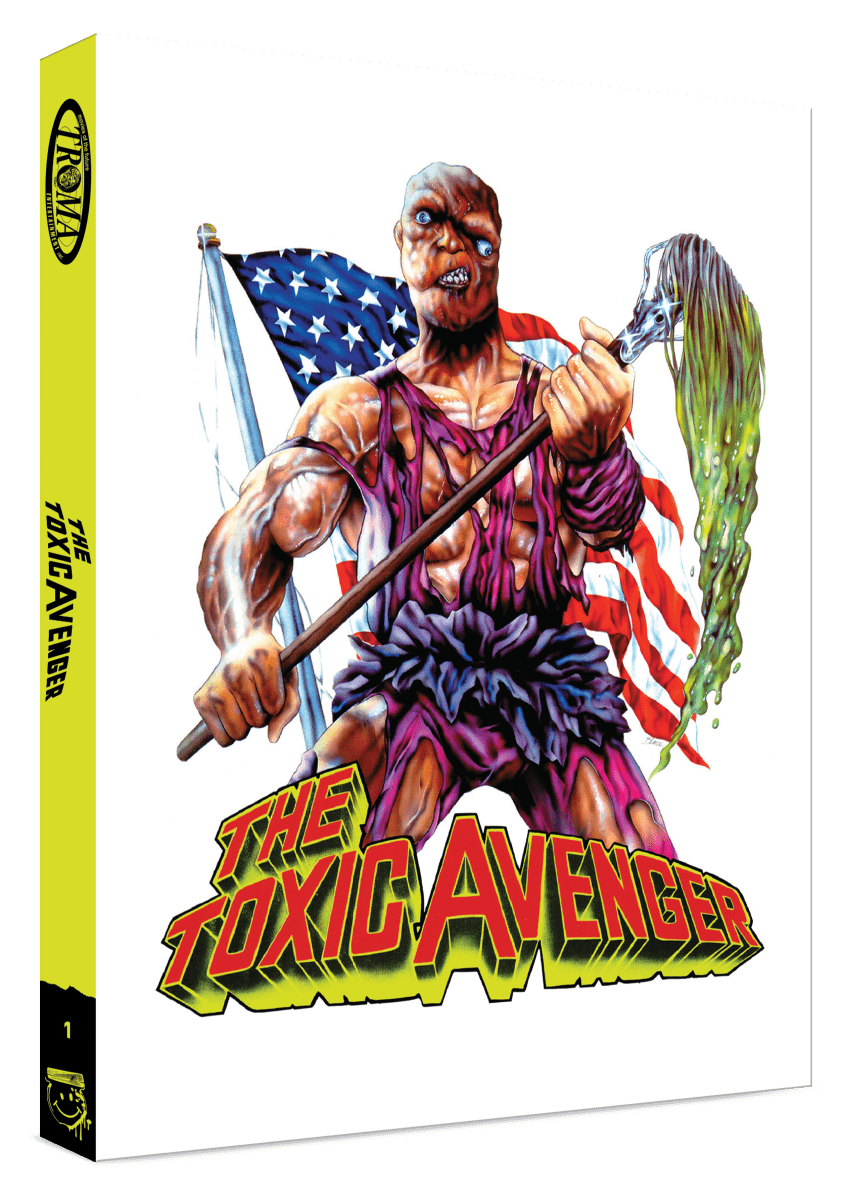 The Toxic Avenger (Refuse Films Limited Edition, Region Free) w/SLIP - New Blu - Ray