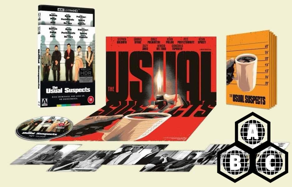 The Usual Suspects (4K UHD, Limited Edition, Region Free) w/SLIP - New 4K UHD