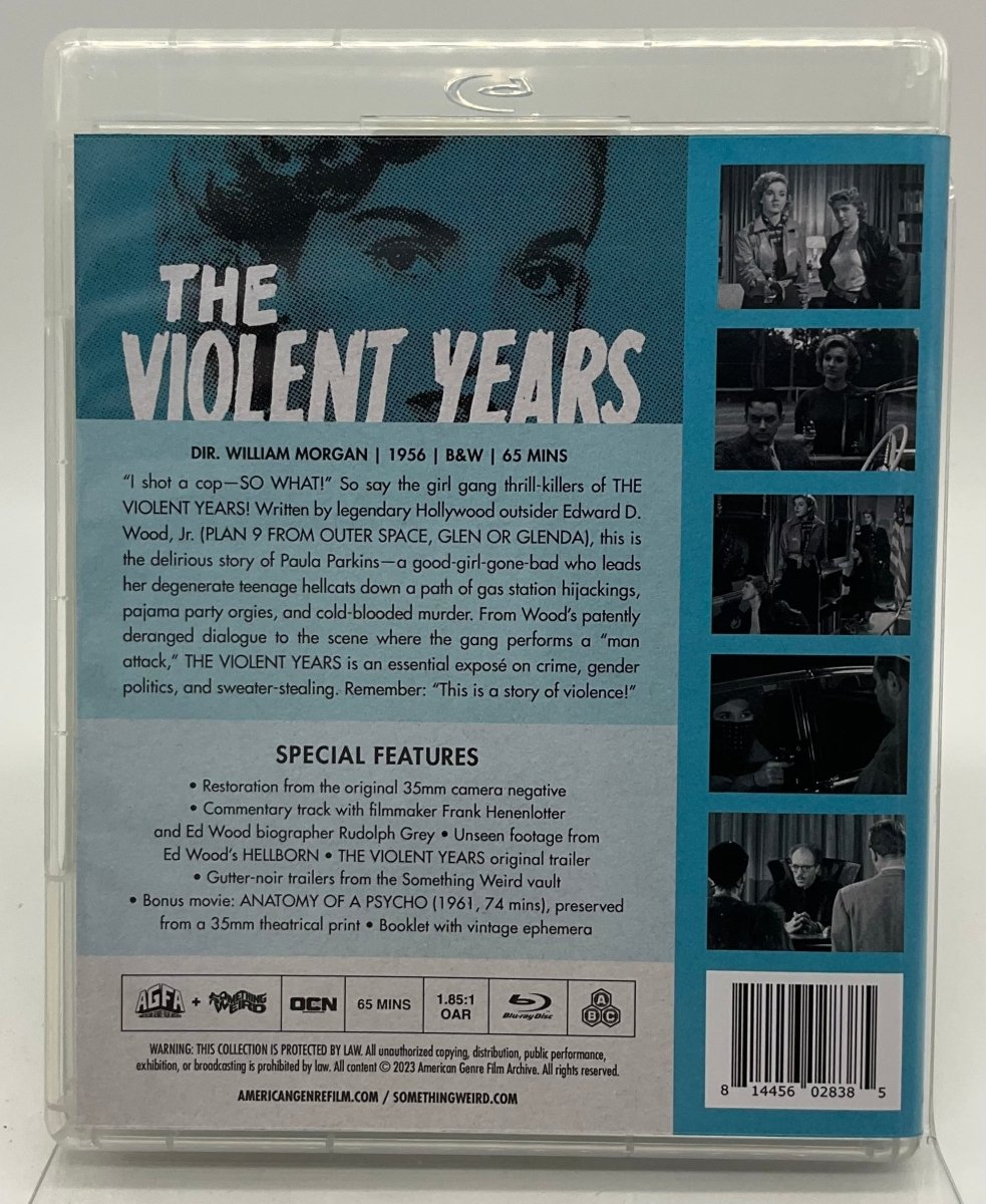 The Violent Years w/SLIP USED