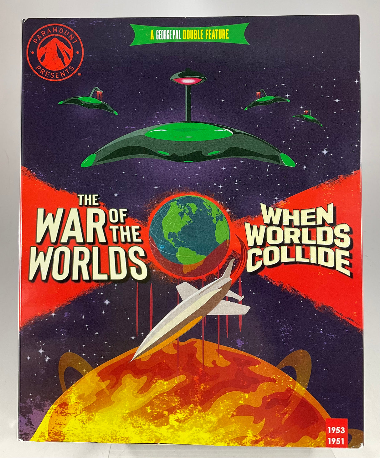 The War of the Worlds / When Worlds Collide w/ SLIP (4K UHD, Limited Edition) USED