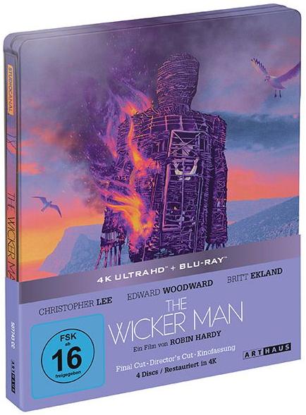 The Wicker Man (4K UHD, Limited German Edition Steelbook, Region Free/B) - New 4K UHD