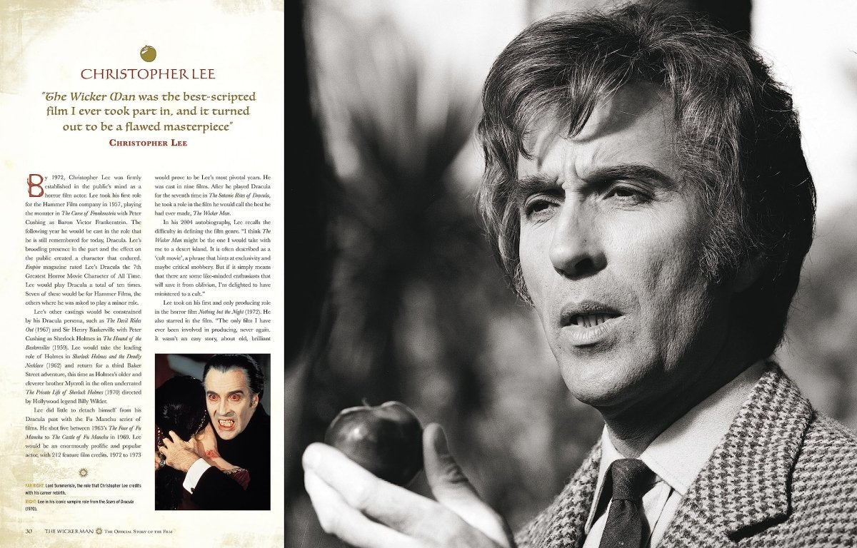 The Wicker Man: The Official Story of the Film (HC) **see notes, photos - Books