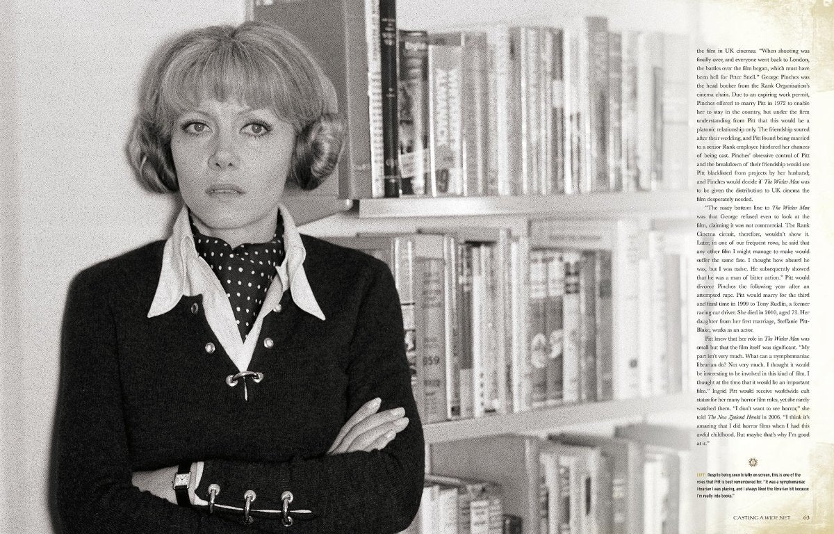 The Wicker Man: The Official Story of the Film (HC) **see notes, photos - Books