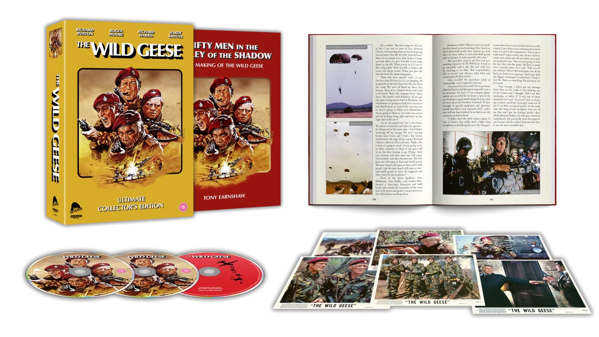 The Wild Geese (4K UHD, Severin UK Limited Edition, Region Free)